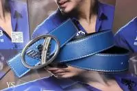 ceinture emporio armani eagle smooth blue c